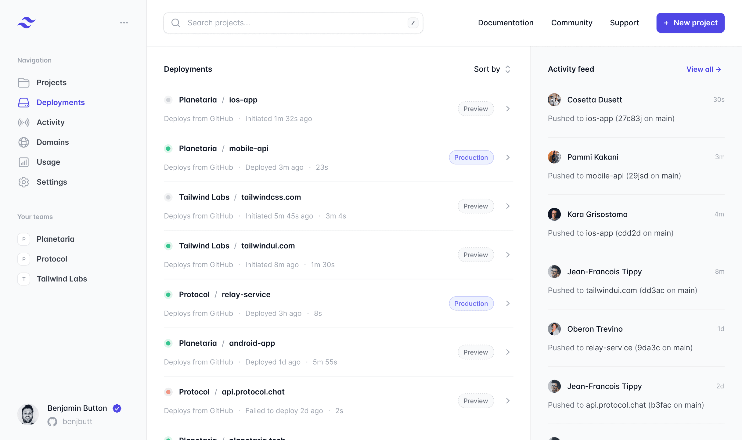 The Clue Card app screenshot